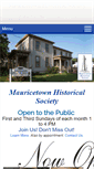 Mobile Screenshot of mauricetownhistoricalsociety.org